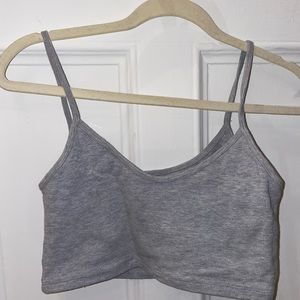 Brandy Melville gray bralette